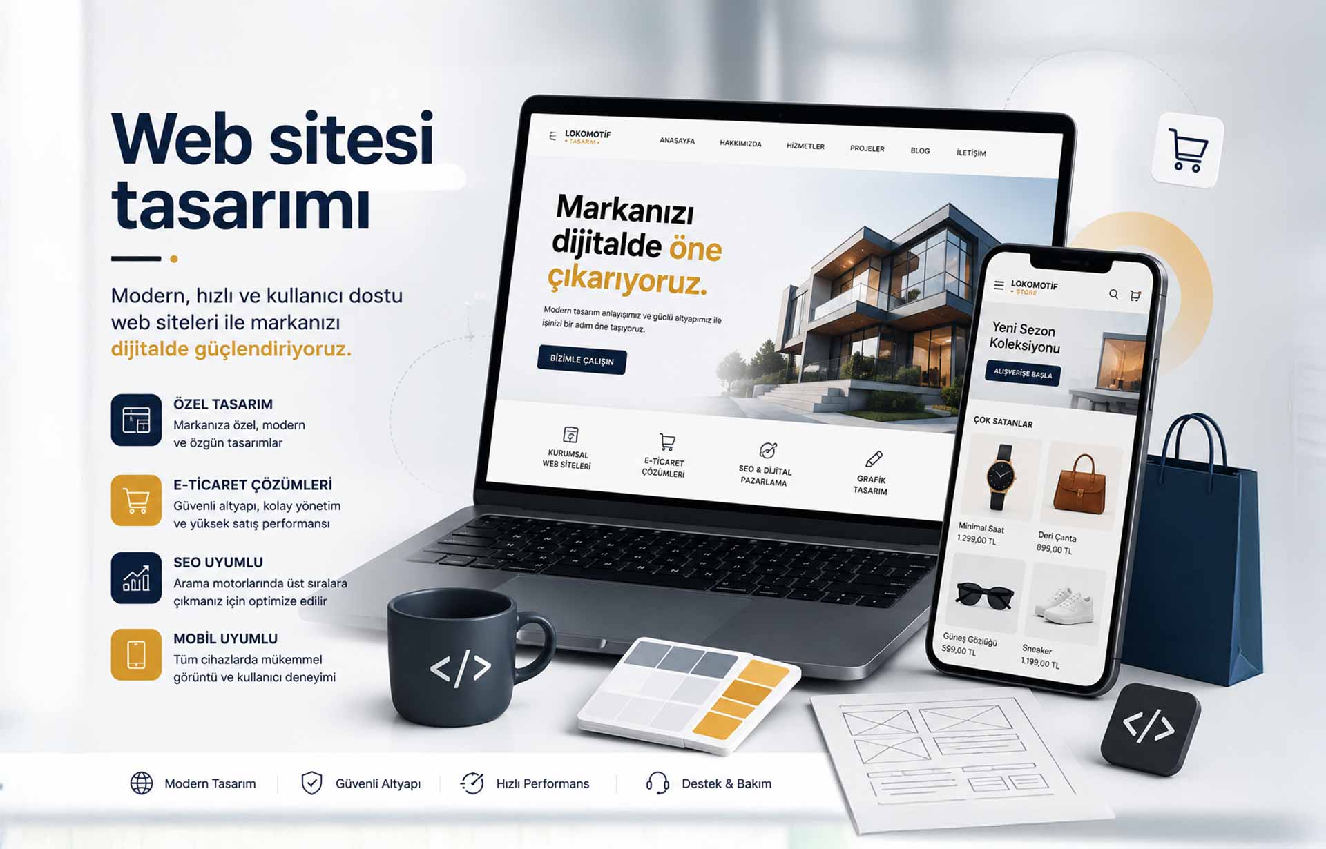 İstanbul Web Sitesi Tasarımı ve E-Ticaret Web Sitesi Tasarımı